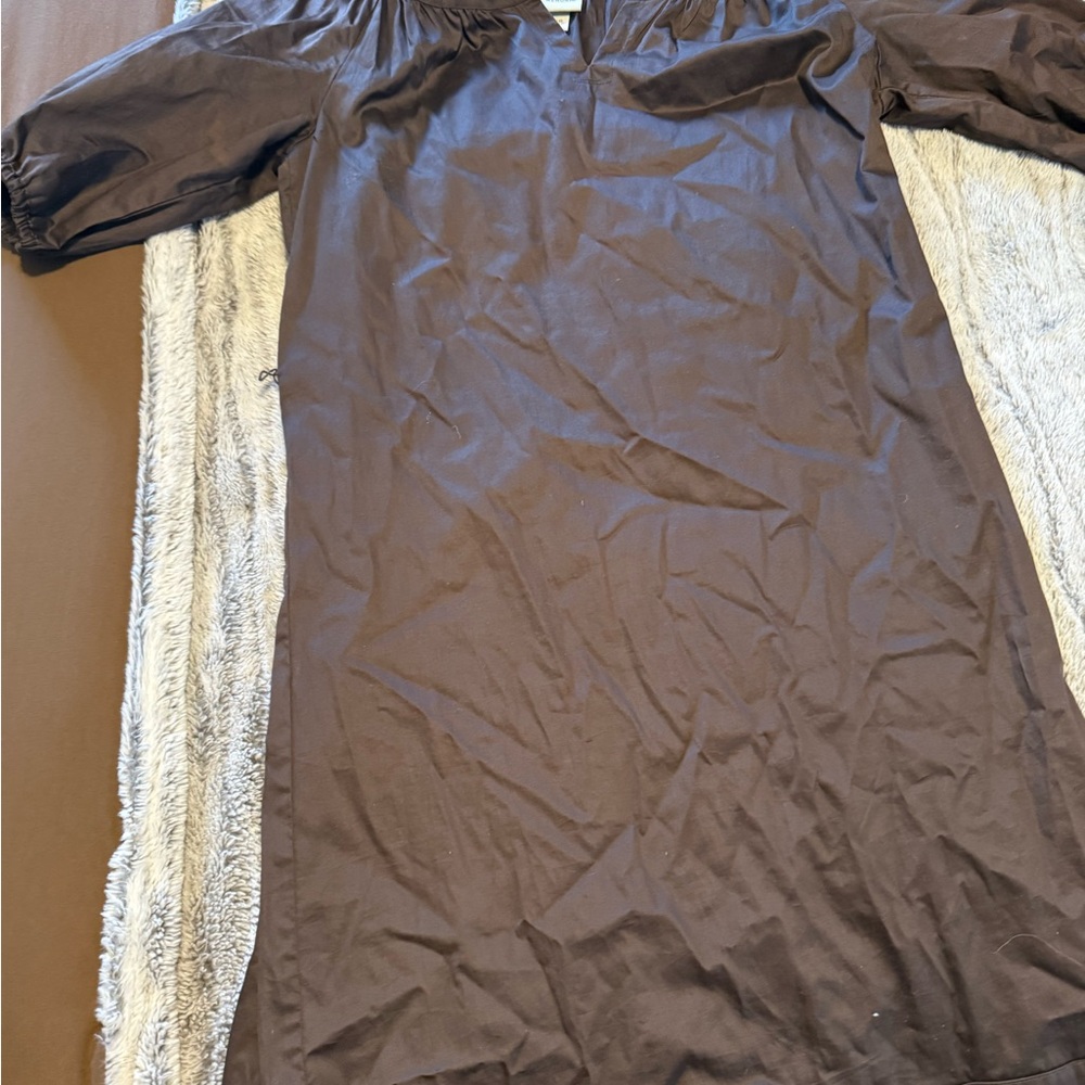 Merona Chocolate Puff Sleeve dress
